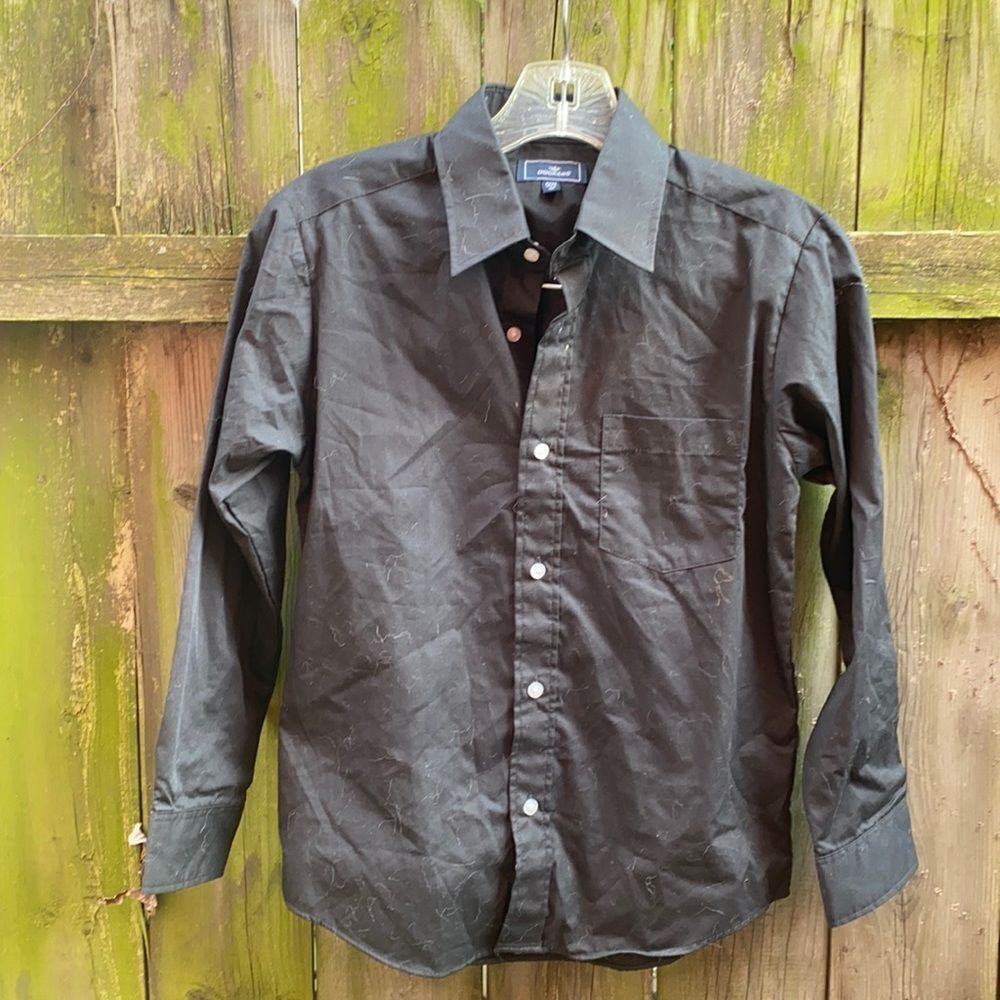 Dockers black button Down shirt sz. M